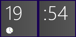 Windows 8 - Clock Live Tile - BH Clock Tile