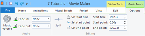 Windows, Movie Maker, agregar, música, videos